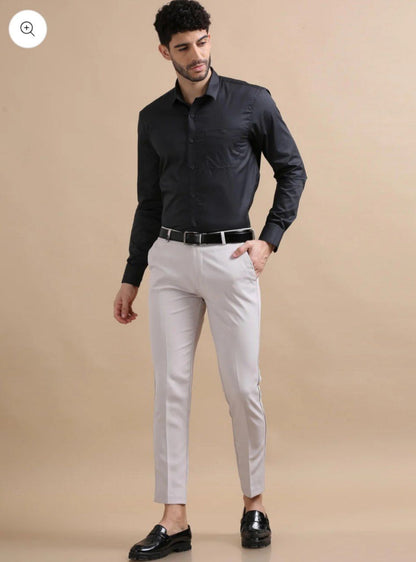Premium Waist Adjustable Lycra Men's Trouser (Pack of 2)